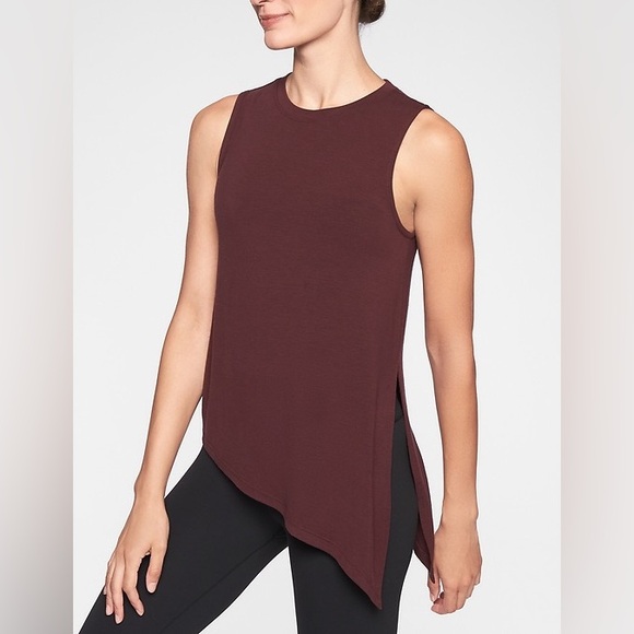 Athleta Cloudlight Asymmetrical Side-Tie Tank Top - Small - Picture 1 of 4